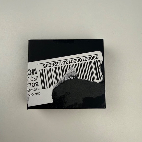 Macys Womens Sterling Silver Diamond Open Weave 1/10 CT TW Ring - Picture 8 of 9